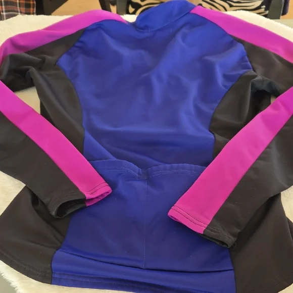 Pearl Izumi Purple Bicycling Jacket with Logo - Picture 9 of 13